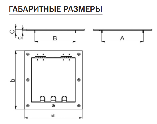 Крышки лючков планшетных ТМ Имлайт схема