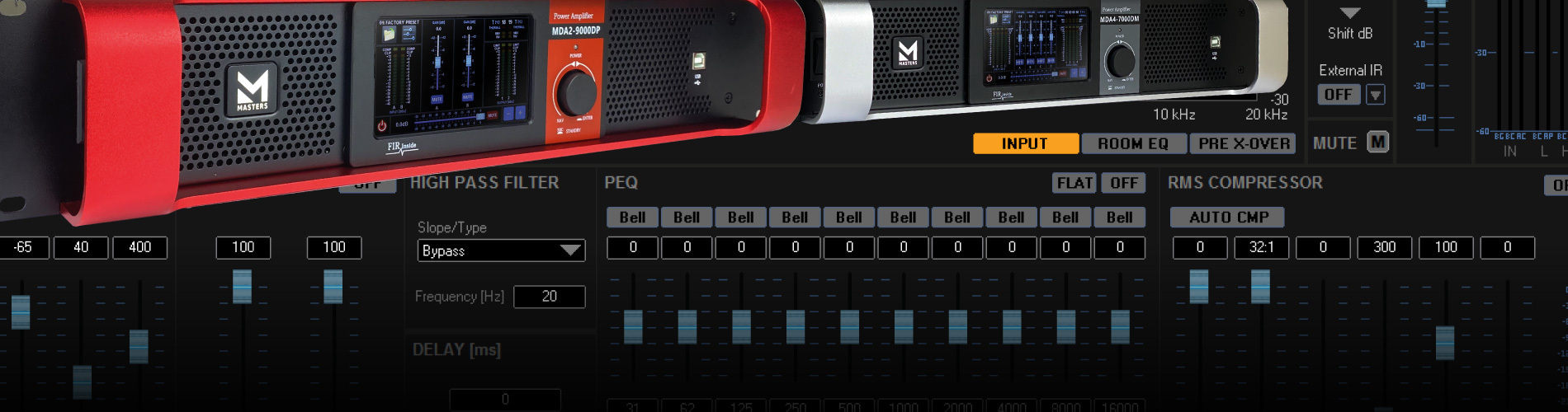 Усилители мощности MASTERS
