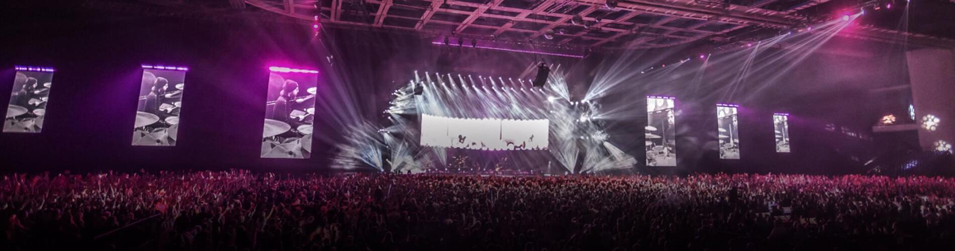 Прокатный департамент «Имлайт» в туре группы «Би-2» «Горизонт событий» снова в Москве – на этот раз впервые в «Олимпийском»