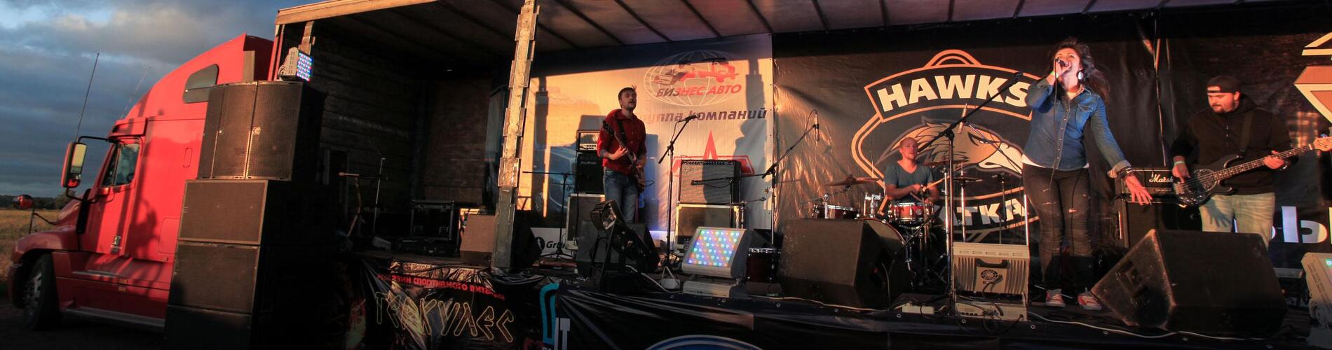 Техническое обеспечение рок-фестиваля «Взлётная полоса 2014»