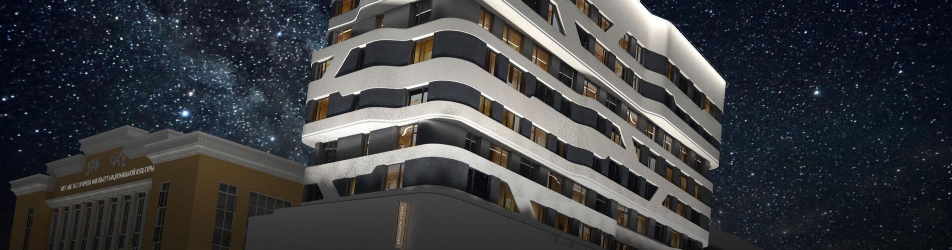 FLOYD & «Имлайт»: светильники TM ИМЛАЙТ: архитектурное освещение отеля Mercure в Саранске