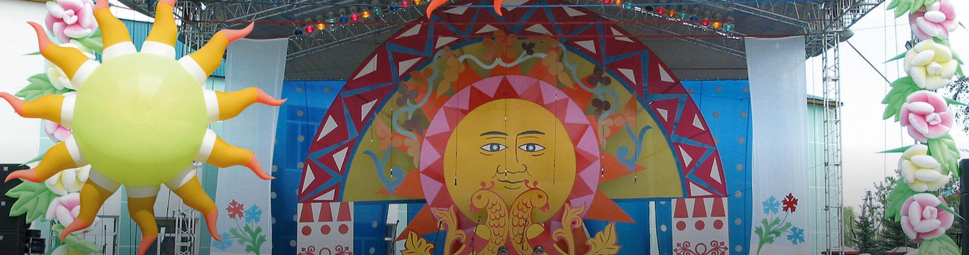 Техническое обеспечение республиканского фестиваля фольклора «Каравон»