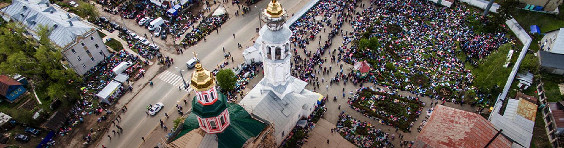 Техническое обеспечение главных торжеств Великорецкого крестного хода