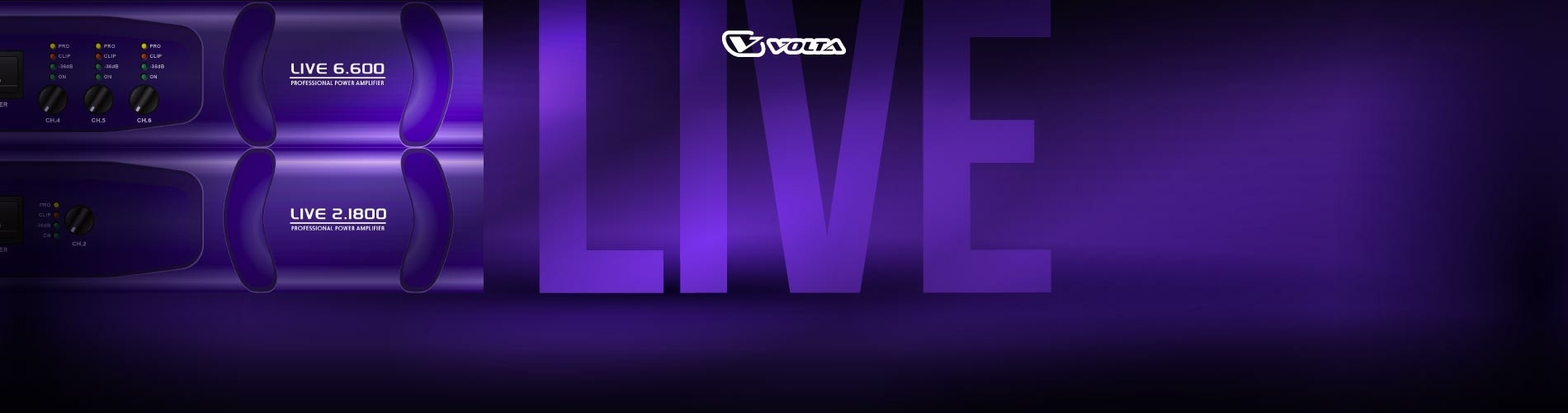 Усилители мощности VOLTA LIVE - мощнее, легче, доступнее